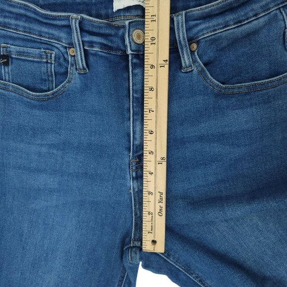 KanCan Skinny Ankle Jeans High Rise Super Stretchy Womens Size 11 - 29 Med Wash - Picture 6 of 10
